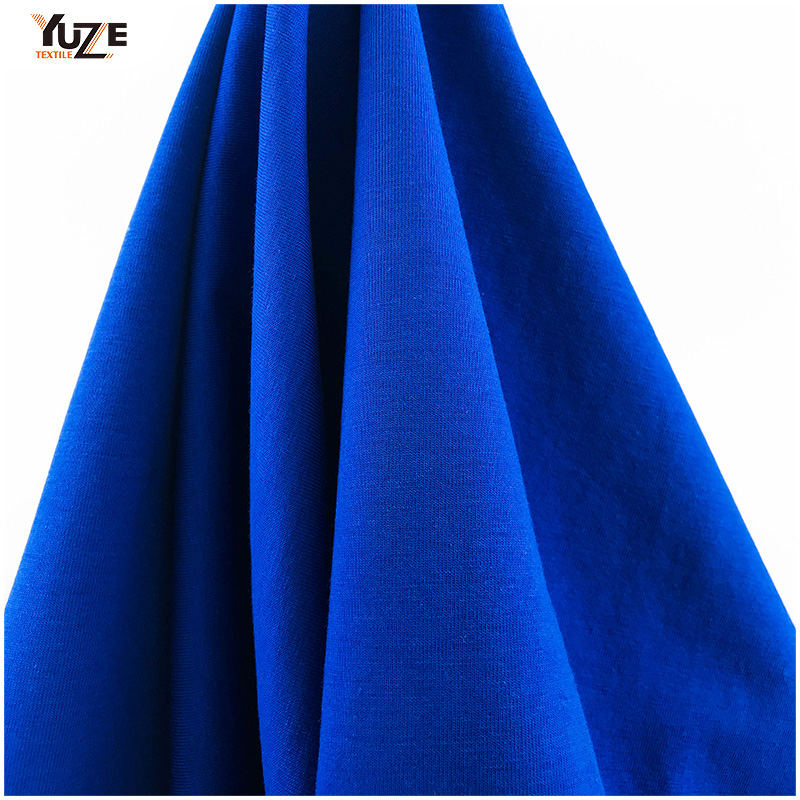 YZK-080029 40S CTN JERSEY JERSEY DENGAN ENZYME WASH COOL TOUCH