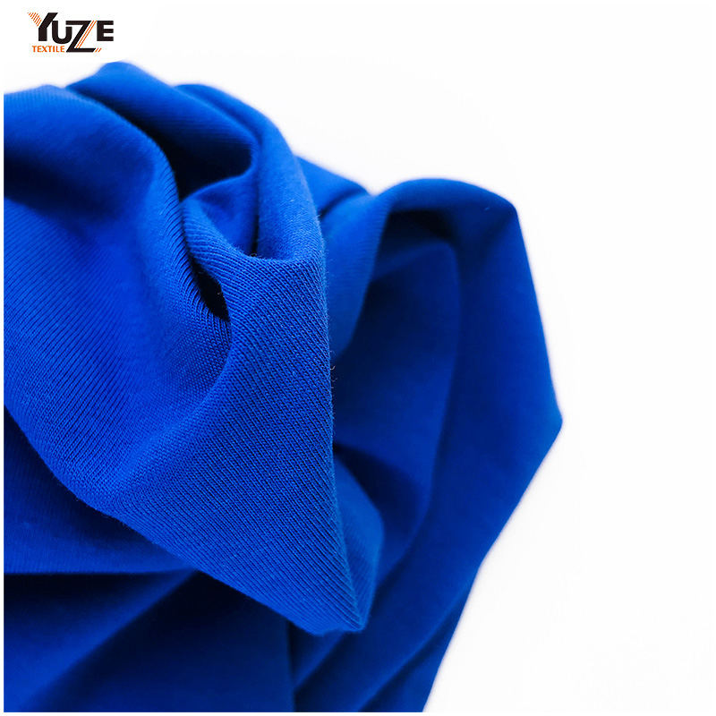 YZK-080029 40S CTN JERSEY JERSEY DENGAN ENZYME WASH COOL TOUCH