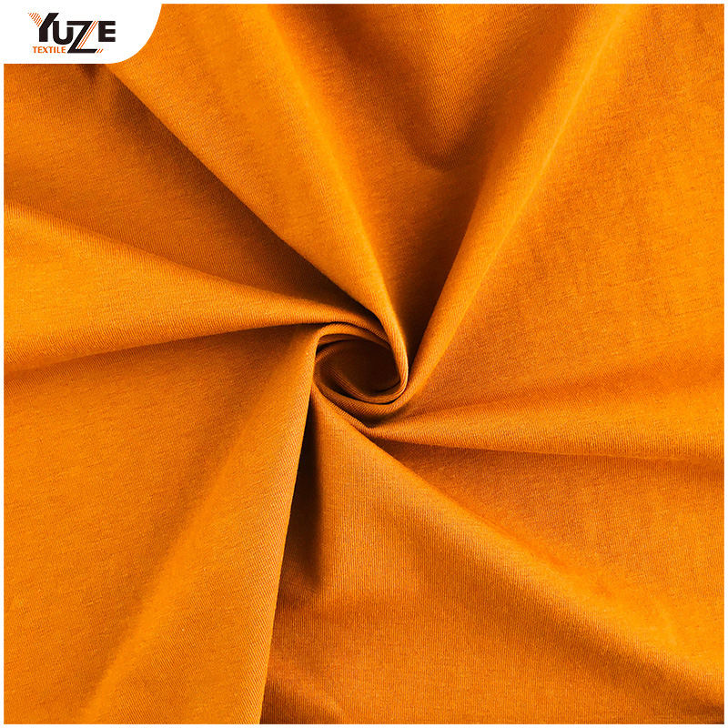 YZK-080029 40S CTN JERSEY JERSEY DENGAN ENZYME WASH COOL TOUCH