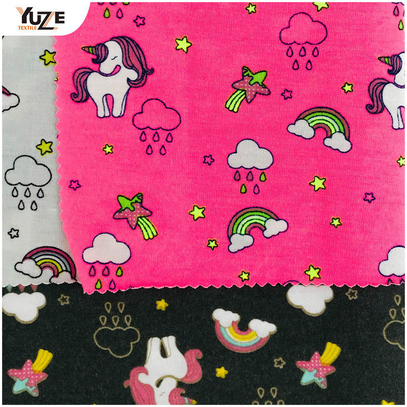 YZS20-726-3 Cetakan Spandex Poli