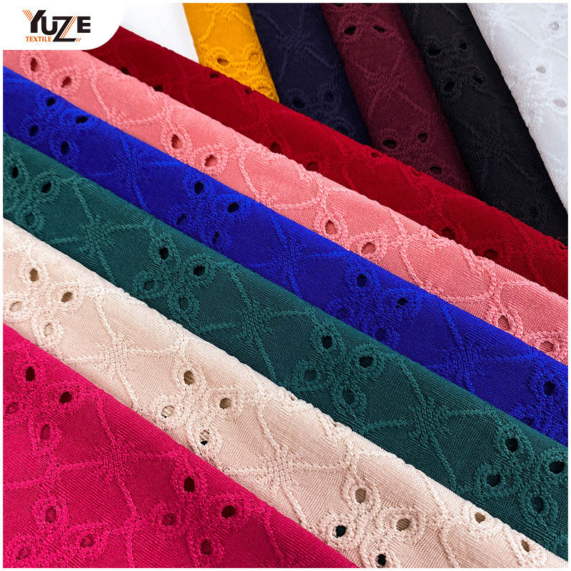 YZK-030030 DTY Spandex Jacq dengan lubang