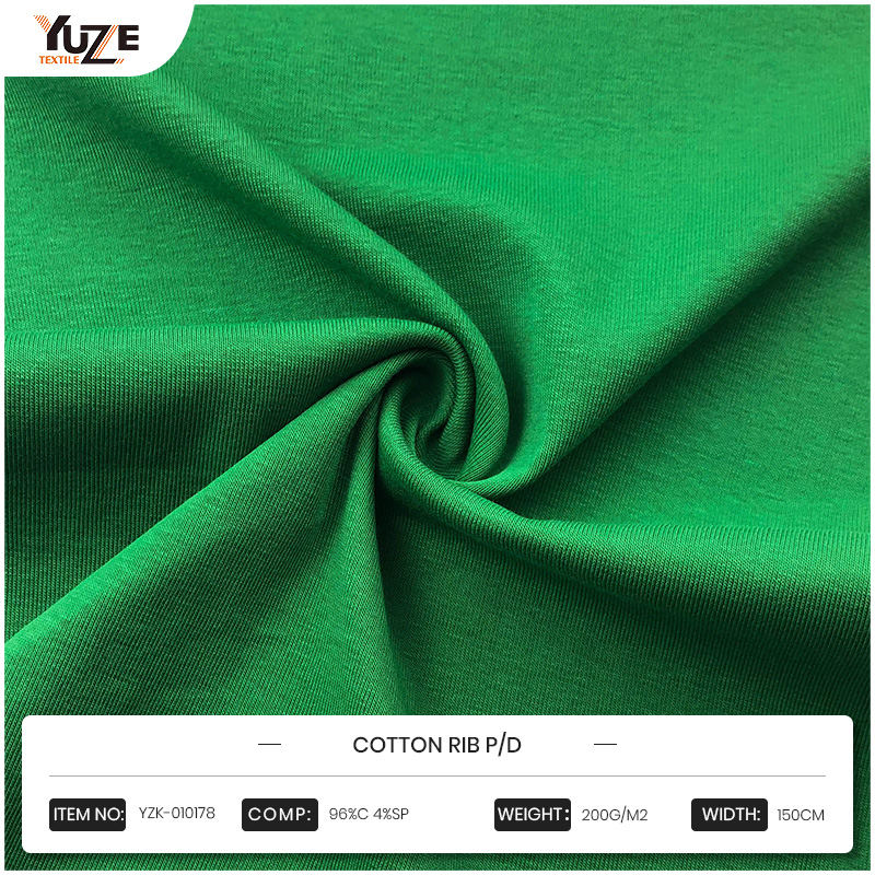 YZK-010178 RIB COTTON P/D