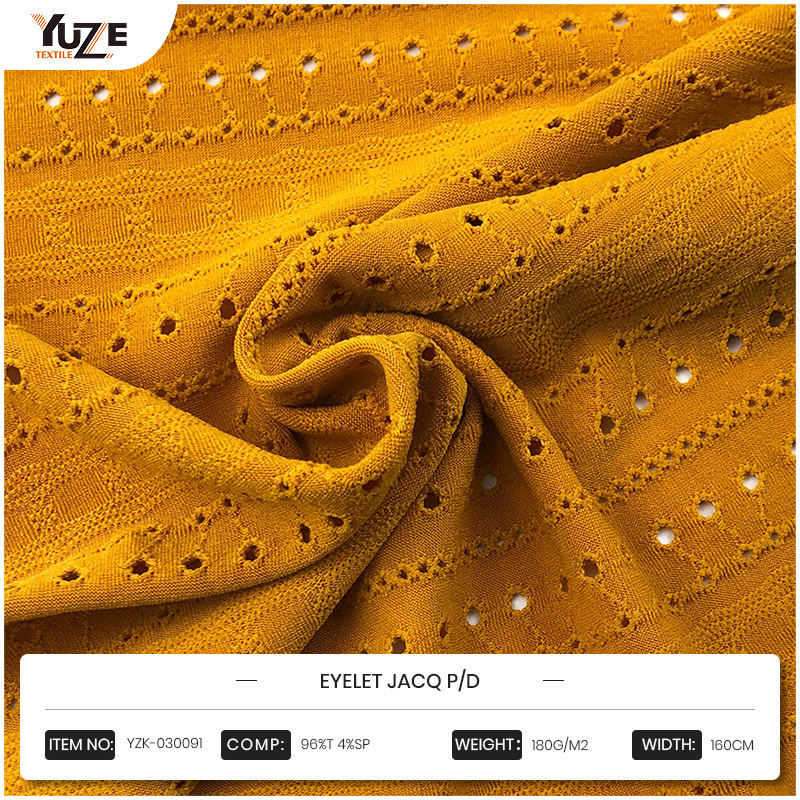 YZK-030091 EYELET JACQ P/D YZK-030091 EYELET JACQ P/D