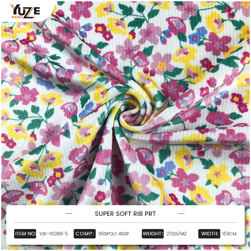 YZK-110288-5 Super Soft Rib Prt