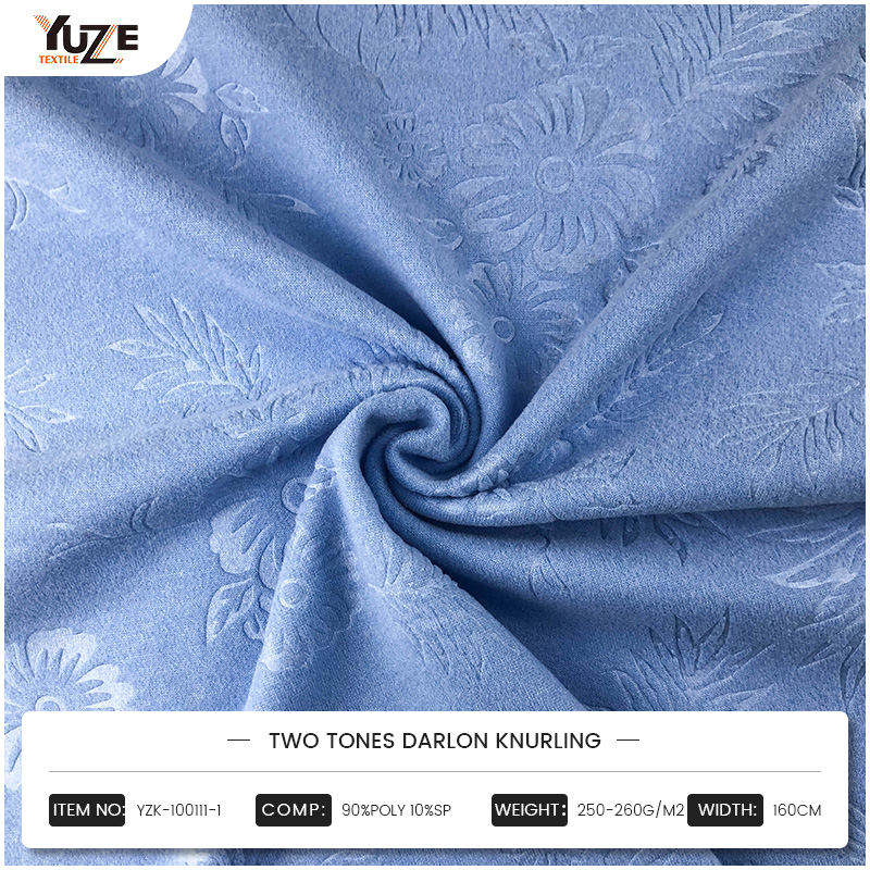 YZK-100111-1 Dua nada Darlon Knurling