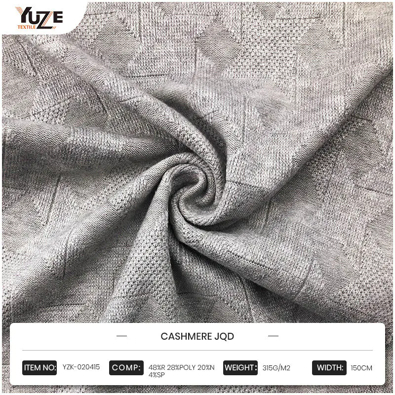 YZK-020415 Cashmere JQD: Sinergi pelbagai bahan membawa keselesaan yang tiada tandingannya