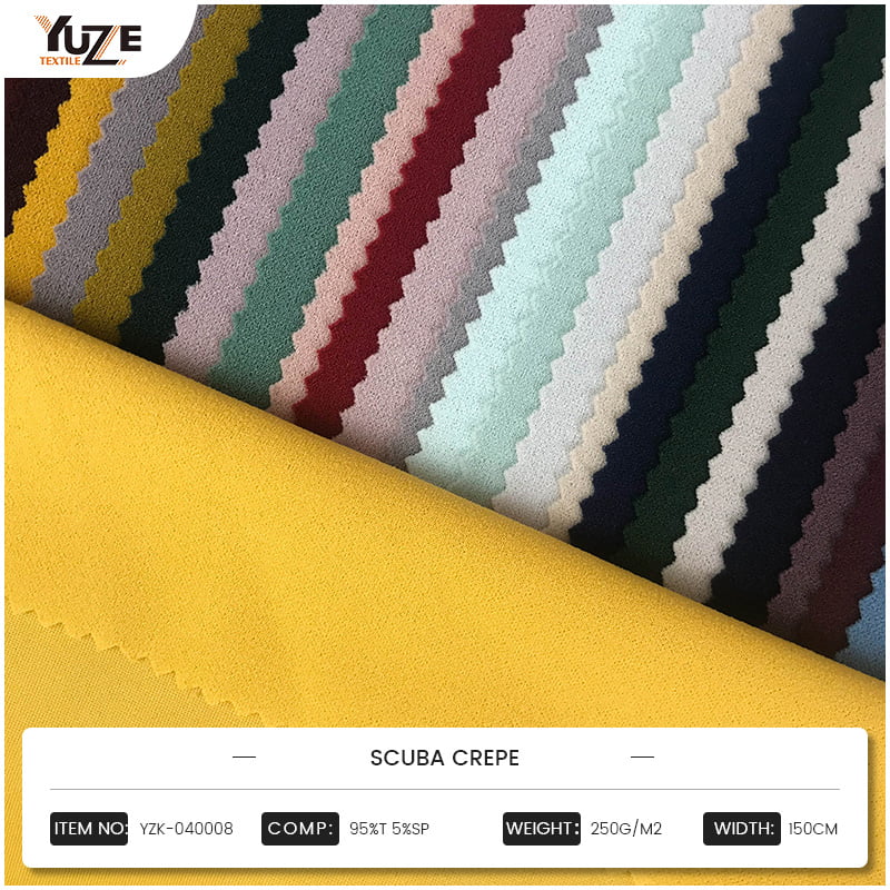 Bagaimanakah Kejuruteraan Gentian Twist Tinggi Mentakrifkan Sifat Taktil dan Struktur Khas Fabrik Moss Crepe?